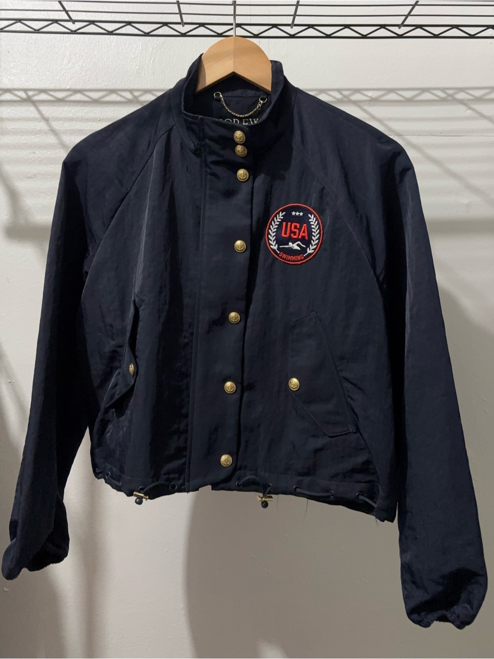 Limited-edition USA Swimming® X J.Crew bomber jacket